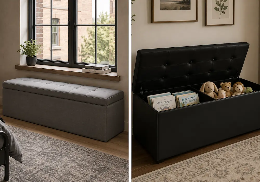 Choisir un banc coffre pour petit espace