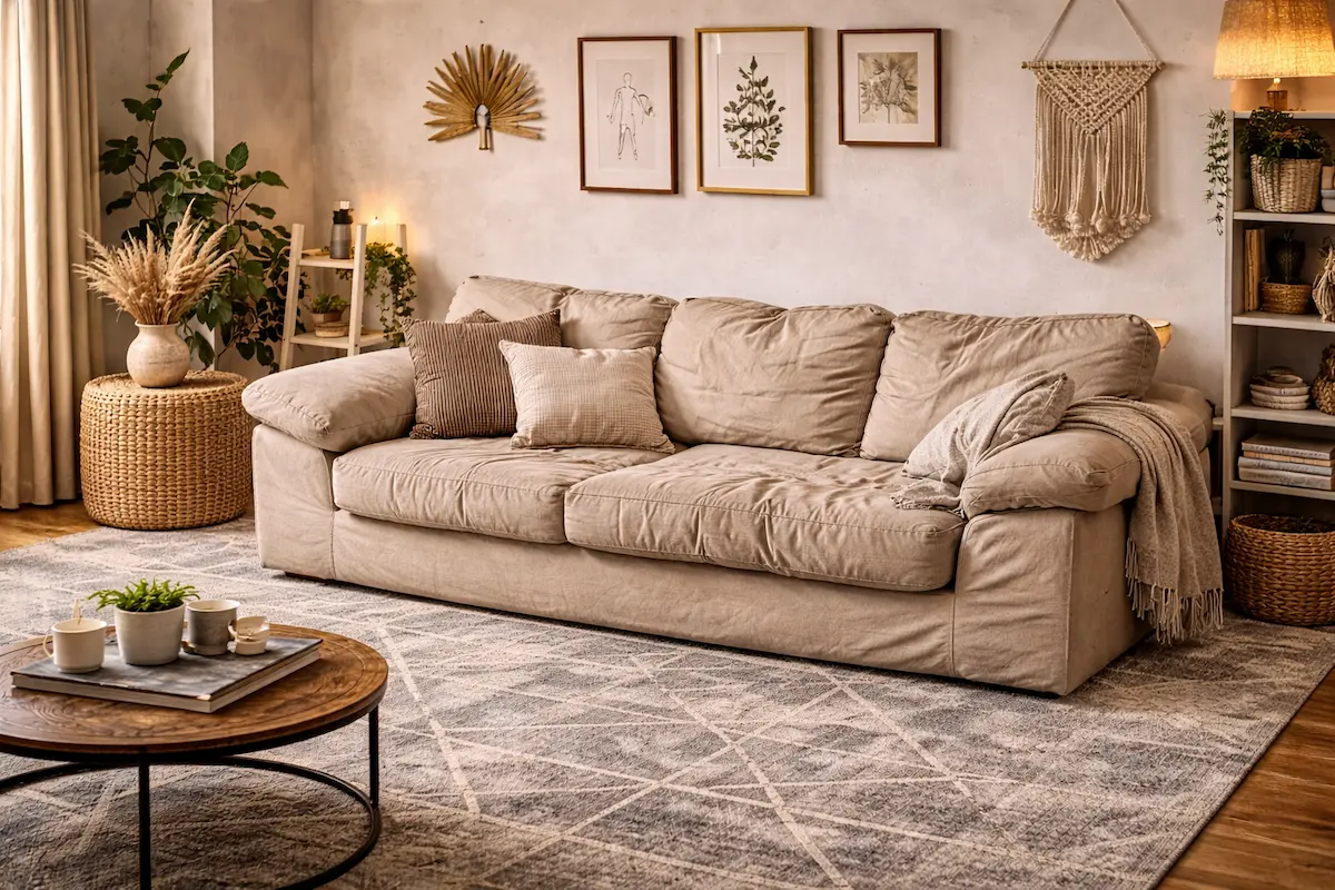 Canapé inconfortable pour dormir tous les jours