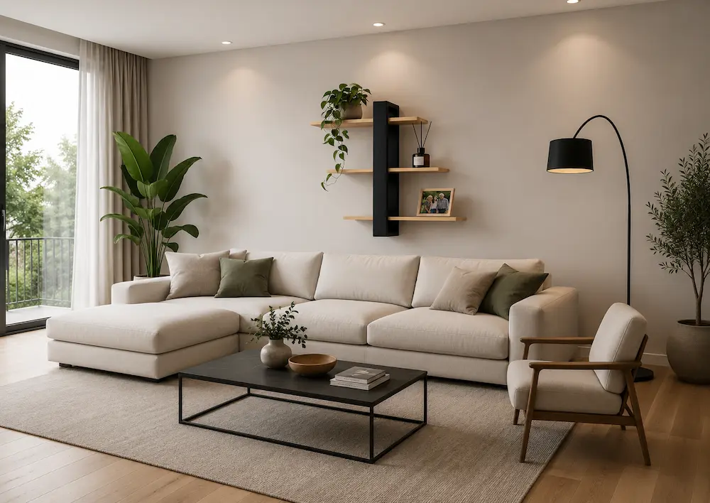 Utilisation étagère murale design