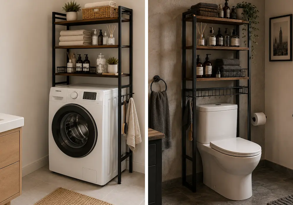 Organisation petite salle de bain