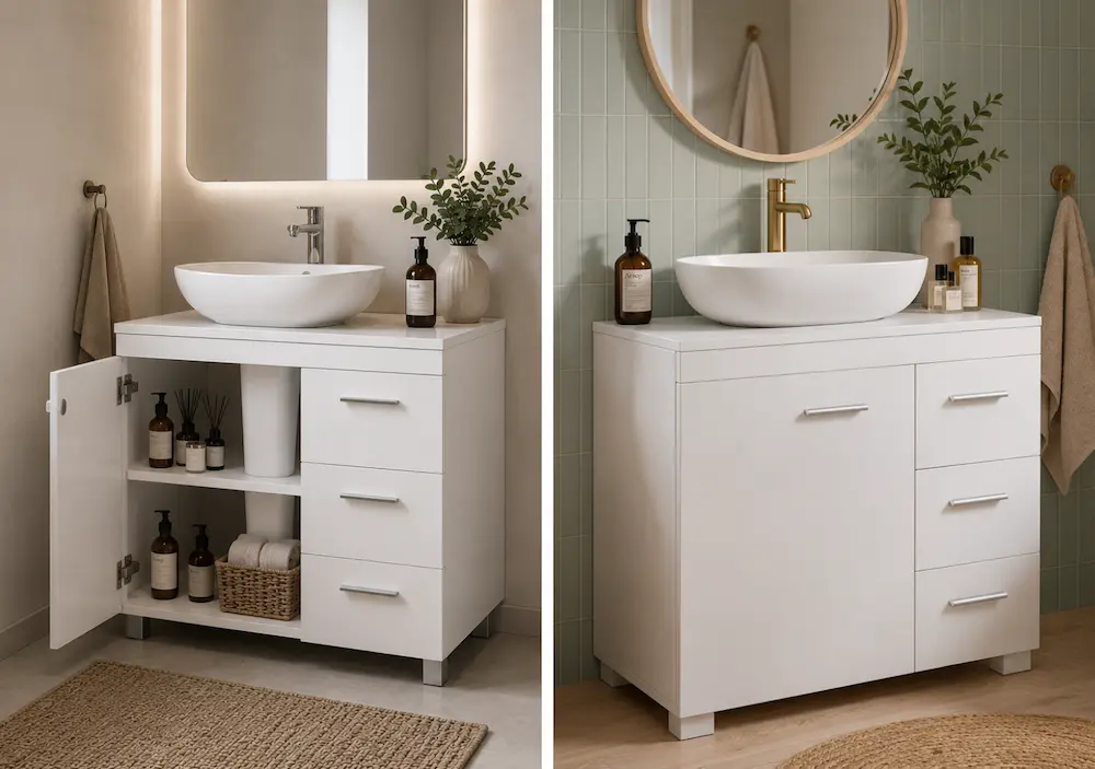 Inspiration petite salle de bain organisée