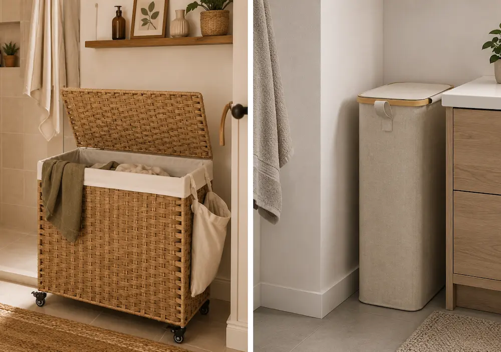 Comparatif des meilleurs paniers à linge pour petit espace