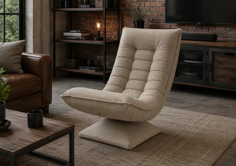 Fauteuil convertible 1 place dans un petit salon