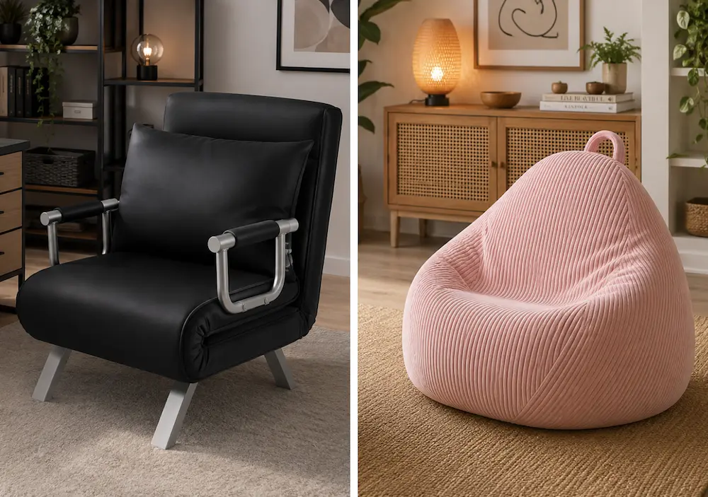 Choisir un fauteuil convertible compact pour petit espace