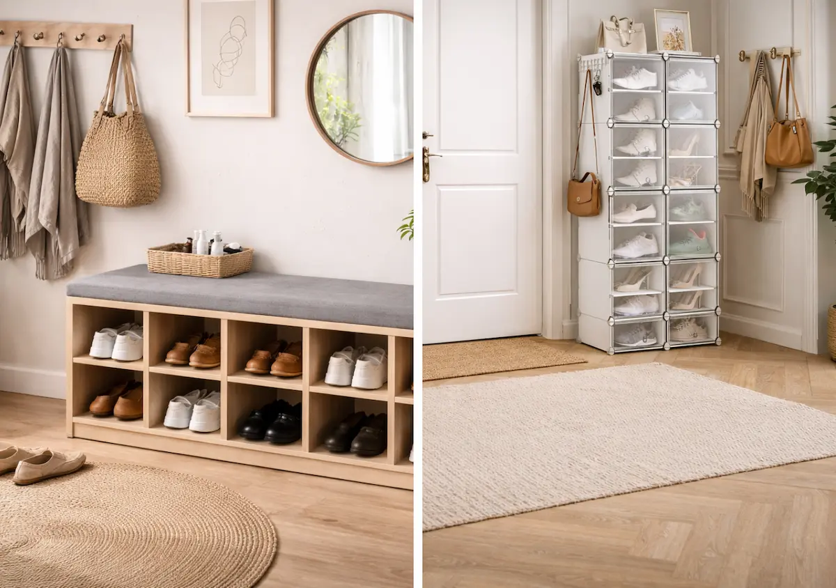 Choisir meuble chaussures petit espace