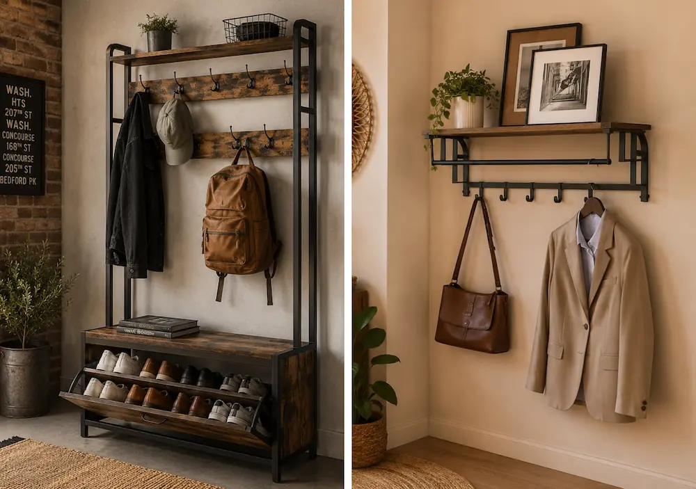 Comparatif des meilleurs porte-manteaux avec rangement