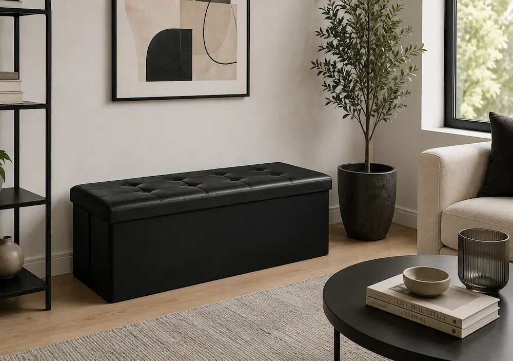 Banc coffre de salon